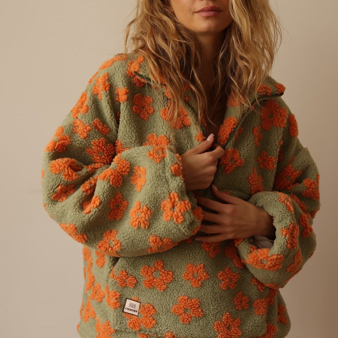 Sherpa-trui | Bohemien-geïnspireerd comfort